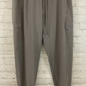 Calia WAX12189FSLFS Women's Mid Rise Jogger Pants Grey M Medium