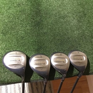 Lady Cobra Offset Oversize Woods Set (D, 3W, 5W, 7W) Graphite Shafts
