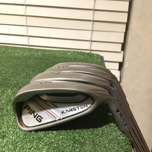 Ping Karsten Black Dot Irons Set (6-9 Irons) Regular CFS Distance Steel (+1/2)