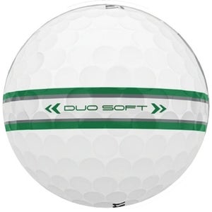 Wilson Staff Duo Soft TRK360 Golf Balls (White/Green, 3pk) 1 Sleeve 2025 NEW