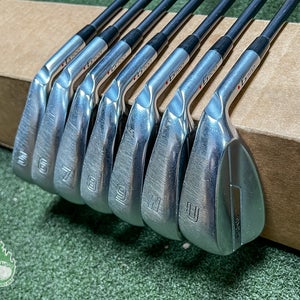 Used Ping Red Dot G700 Irons 5-PW/UW TFC 80 Senior Flex Graphite Golf Set