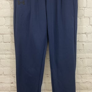 Under Armour 1373543 Boy's Polyester Fleece Joggers Navy YXL Youth Large