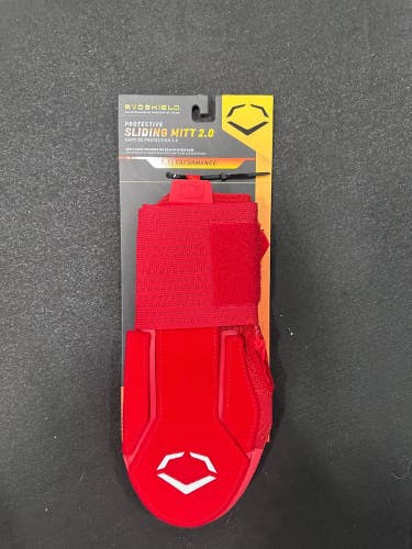 Evoshield 2.0 Baseball/Softball Sliding Mitt - Scarlet/Red