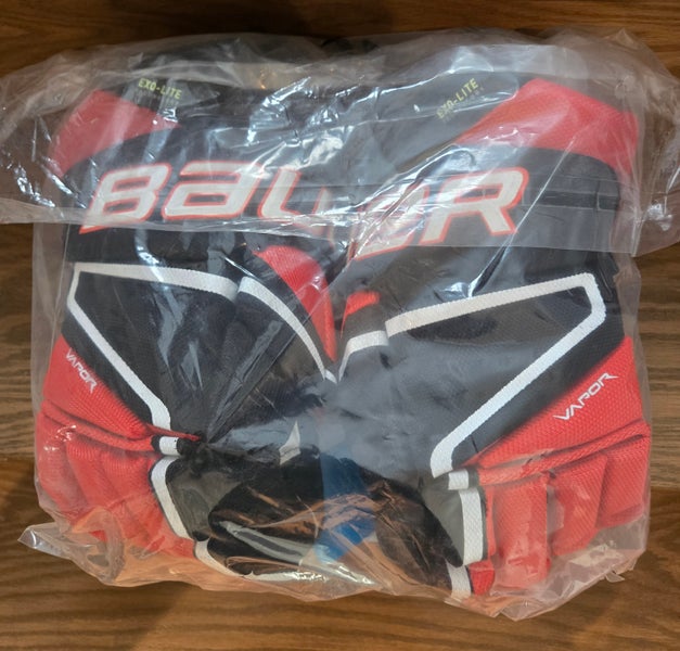 Bauer Vapor Hyperlite Gloves 13" Black/ Orange