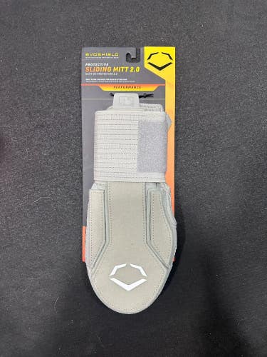 Evoshield 2.0 Baseball/Softball Sliding Mitt - Gray