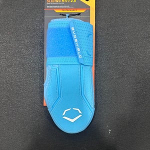 NEW Evoshield 2.0 Baseball/Softball Sliding Mitt - Light Blue