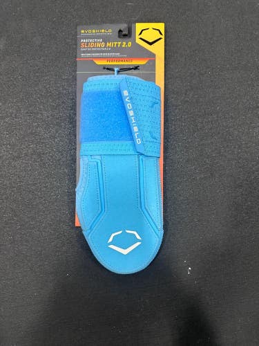 NEW Evoshield 2.0 Baseball/Softball Sliding Mitt - Light Blue