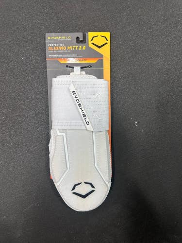 NEW Evoshield 2.0 Baseball/Softball Sliding Mitt - White