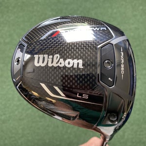 New 2025 Wilson Dynpwr Carbon LS 9 Deg Driver Denali Black 6.0 Stiff