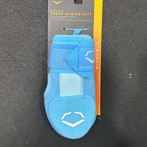 NEW Evoshield 2.0 YOUTH Baseball/Softball Sliding Mitt - Light Blue