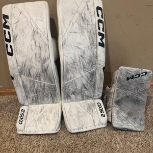 33"  CCM Axis 2 Regular Goalie Full Set (Used)