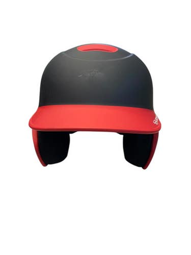 Used BoomBah BBH2 B/RD-JR Batting Helmet No Mask Black And Red S/M 11706-S000354196
