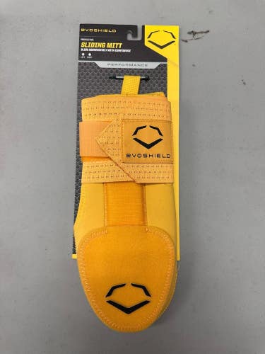 NEW ~ EvoShield Sliding Mitt ~ Adult Left Hand Baseball/Softball - Light Gold
