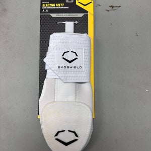 NEW ~ EvoShield Sliding Mitt ~ Adult Left Hand Baseball/Softball - White