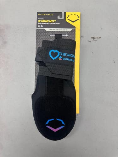 NEW ~ EvoShield Sliding Mitt ~ Adult Left Hand Baseball/Softball - Autism Speaks