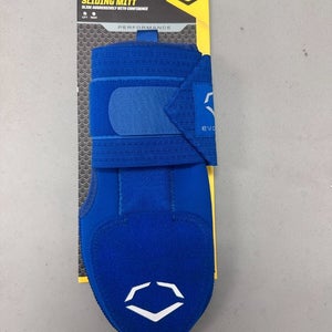 NEW ~ EvoShield Sliding Mitt ~ Adult Left Hand Baseball/Softball - Royal Blue