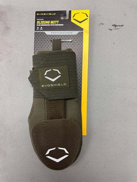 NEW ~ EvoShield Sliding Mitt ~ Adult Left Hand Baseball/Softball - Army Green