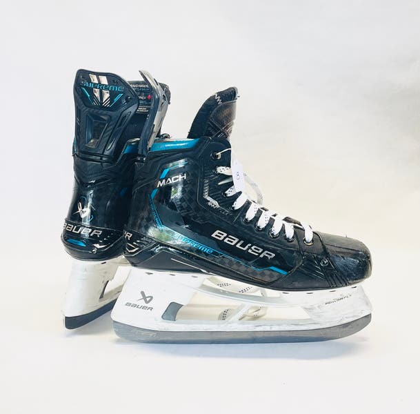 Bauer Supreme Mach (Blue) Pro Stock Skates - Size 7.5, Fit 2 