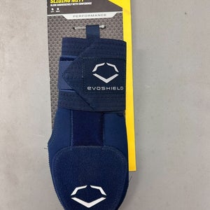 NEW ~ EvoShield Sliding Mitt ~ Adult Left Hand Baseball/Softball - Navy Blue