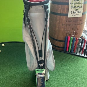 titleist stand carry bag 4 Way Dividers With Rain Cover, Logo On Bag