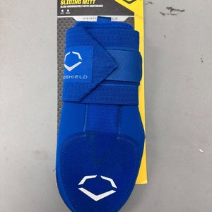 EvoShield Sliding Mitt ~ Adult Right Hand Baseball/Softball - Royal Blue