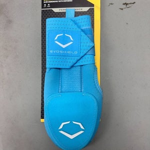EvoShield Sliding Mitt ~ Adult Right Hand Baseball/Softball - Light Blue