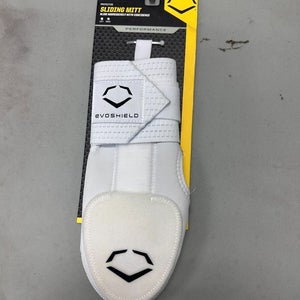 EvoShield Sliding Mitt ~ Adult Right Hand Baseball/Softball - White