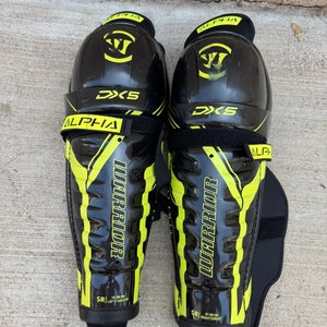 Senior Warrior Alpha DX5 15" Shin Pads (Used)