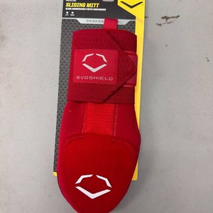 EvoShield Sliding Mitt ~ Adult Right Hand Baseball/Softball - Red