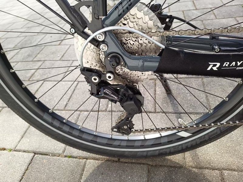 E-bike RAYMON TourRay E 7.0 Wave Black/Grey Size S