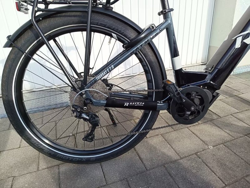 E-bike RAYMON TourRay E 7.0 Wave Black/Grey Size S