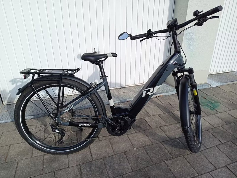 E-bike RAYMON TourRay E 7.0 Wave Black/Grey Size S