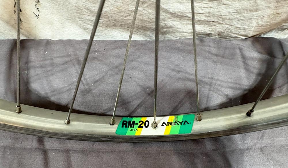 Vintage Araya RM-20 36-Spoke Aluminum 24