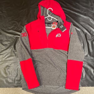 (New) University of Utah Men’s Lacrosse Under Armour Hoodie – Size L
