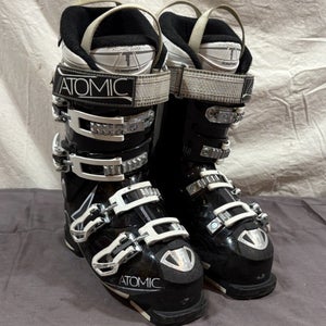 Atomic HAWX 80 Women's Alpine Ski Boots ClimaFoam Silver Liners MDP 24 US 7