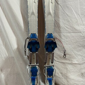 K2 She's Piste 153cm Telemark Skis Black Diamond O2 Mid Stiff Bindings Small
