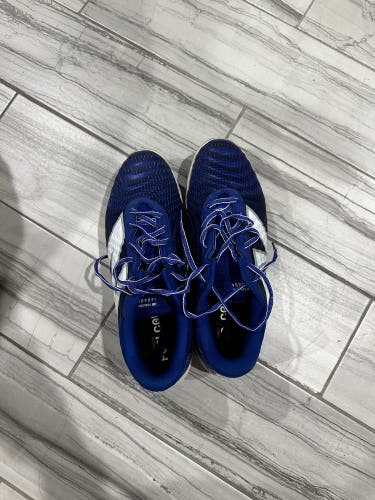Blue Men's Adult Size M 11.0 (W 12.0) New Balance Molded Cleats Cleats (Used)