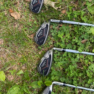 Men's Callaway FT i-Brid Right Handed Iron Set Stiff Flex  Steel Shaft (New)