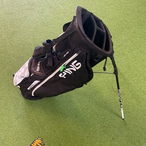 Ping Hoofer Lite Golf Stand Bag Black/White 4-Way