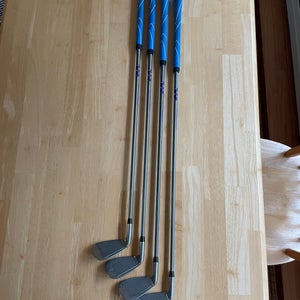 Junior US Kids Golf Tour Series TS-12 (54-37) Right Handed Iron Set 4 Pieces Graphite Shaft (Used)