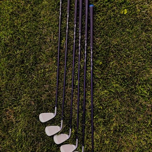 Men's Callaway XR OS Right Handed Iron Set Regular Flex Graphite Shaft ( Used )