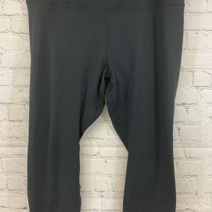 Nike DM7276-010 Women's DRI-FIT High Rise Crop Leggings Black XL Extra Large