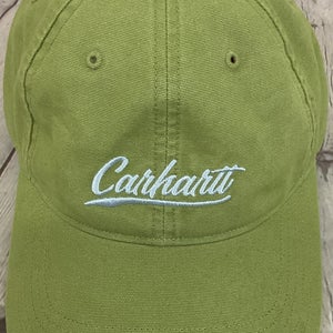 Carhartt Cursive Unisex Unstructured Cap Canvas Backing Perforated Sweat Band