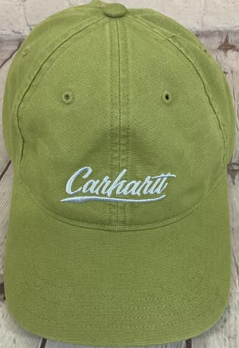 Carhartt Cursive Unisex Unstructured Cap Canvas Backing Perforated Sweat Band