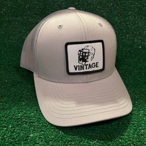 Vintage Solid Gray Trucker Hat