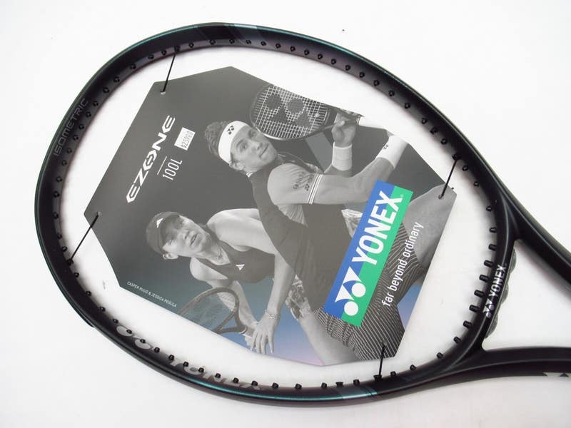 ①YONEX EZONE 100 ヨネックス イーゾーン 2024 Yonex Ezone 100L (Aqua/Night/Black) 2024 Tennis Racquet - ProAm Tennis