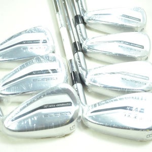 Cobra King Forged Tec X 5-PW,GW Iron Set Regular Flex Right KBS Steel # 193977