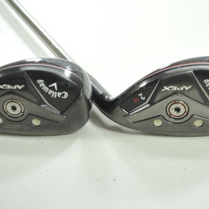 Callaway Apex 19 2 and 3 Hybrid Set Stiff Flex RH Catalyst 6.0 Graphite # 193563