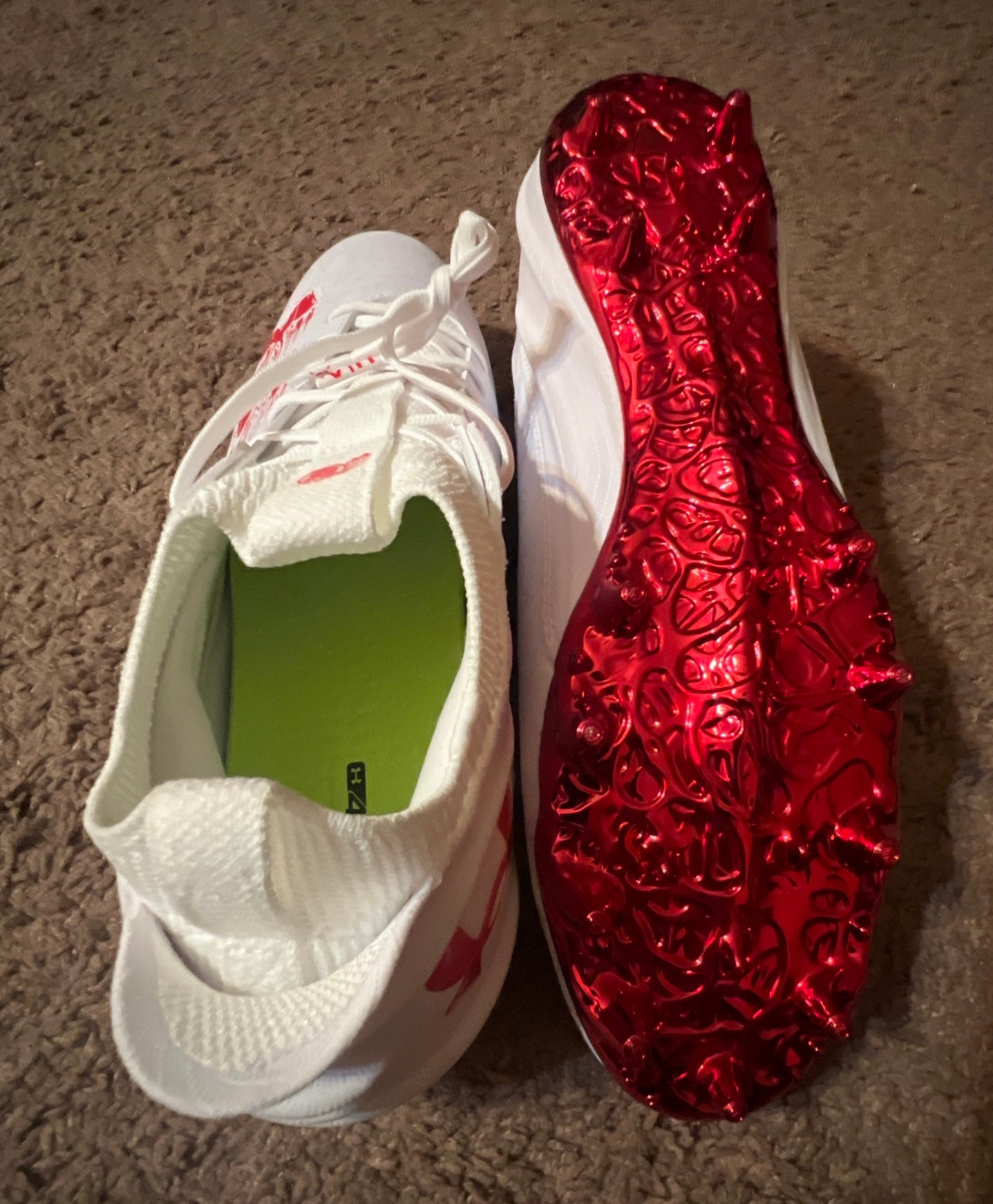 Under Armour Utah Utes Team Issue PE Blur Smoke 2.0 Football