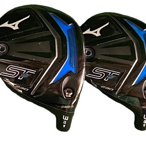 Mizuno ST-Z 230 Wood Set Heads Only 3 Wood 15* And 5 Wood 18* RH Nice Components
